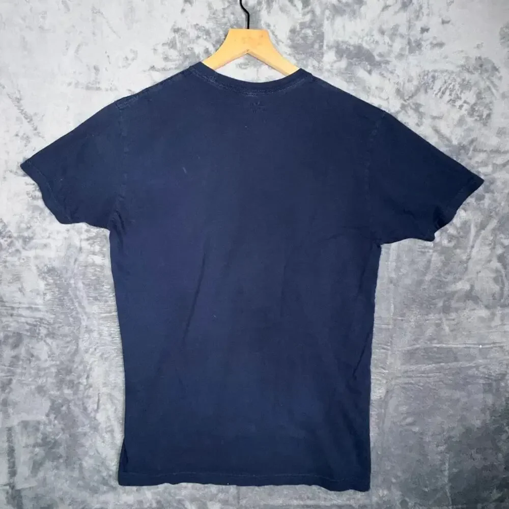 In-N-Out Burger Mens T-Shirt L‎ Navy Blue Southern California Fast Food Graphic